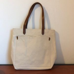 Madewell canvas medium transport tote